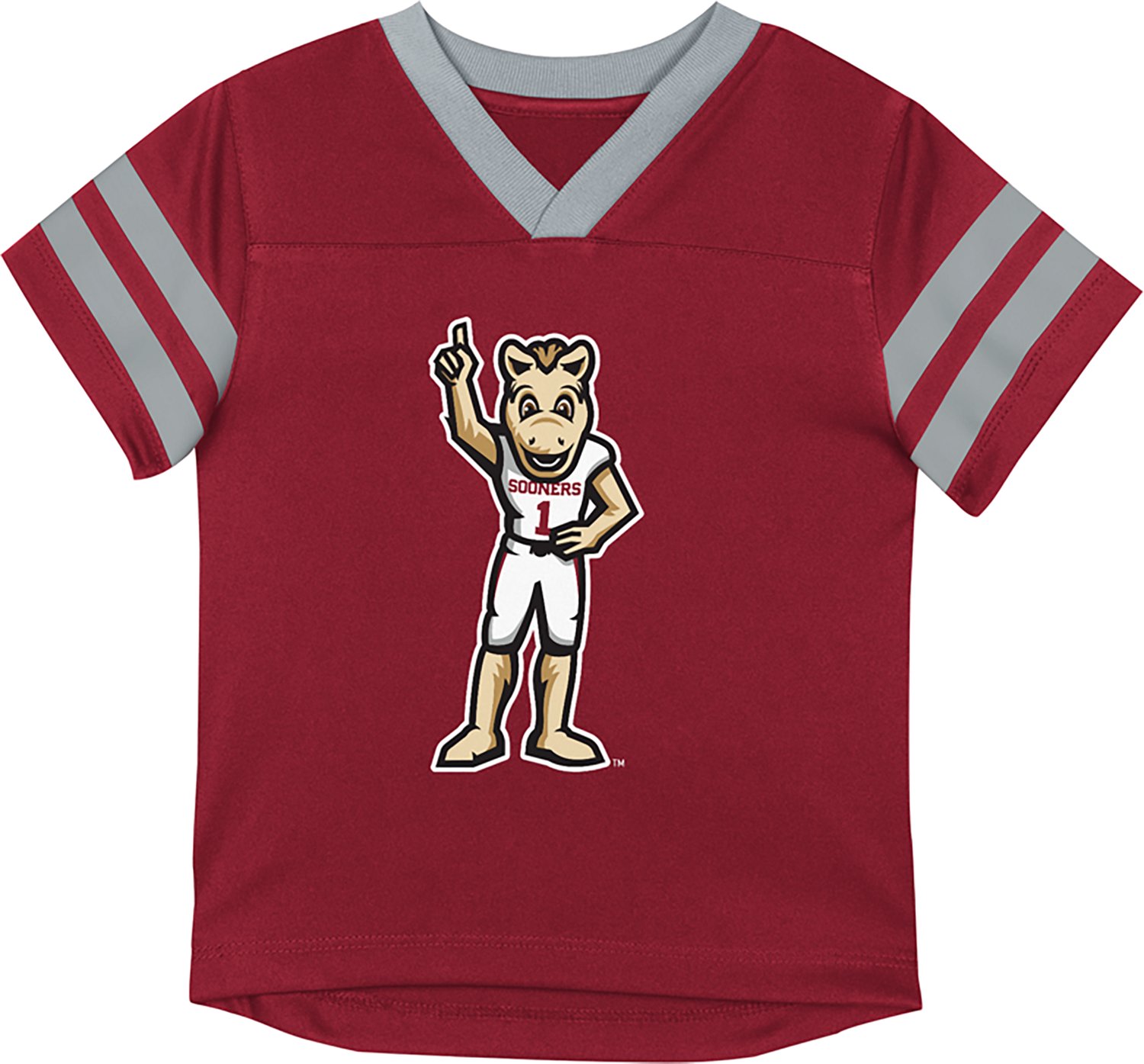 Outerstuff Toddlers' Oklahoma Red Zone Mascot Top and Pant Set - view number 2