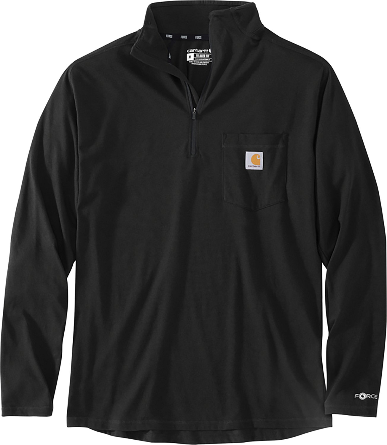 Carhartt Force Relaxed Fit Midweight Long-Sleeve 1/4-Zip Pullover Sweatshirt - view number 3