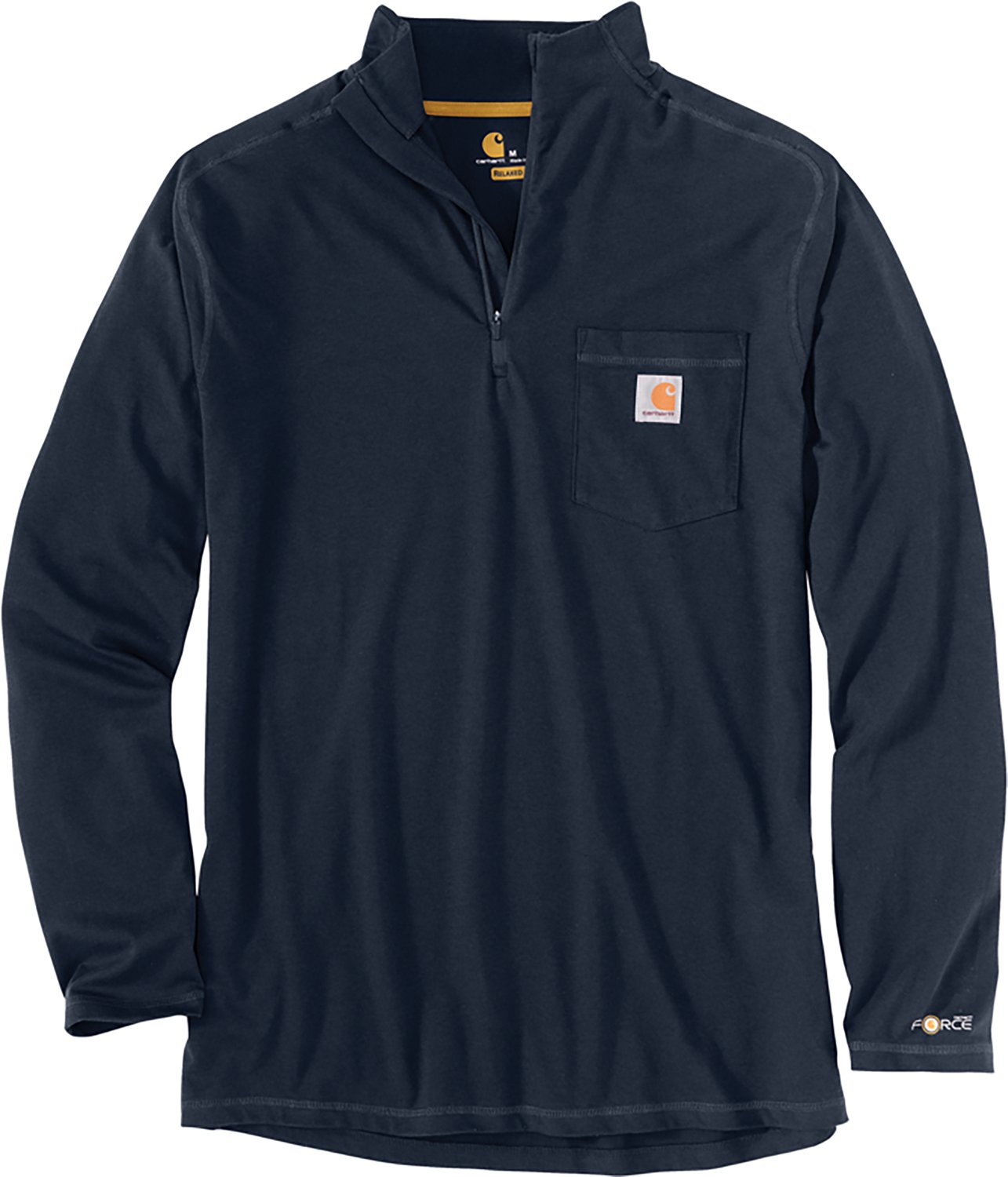 Carhartt Force Relaxed Fit Midweight Long-Sleeve 1/4-Zip Pullover Sweatshirt - view number 3