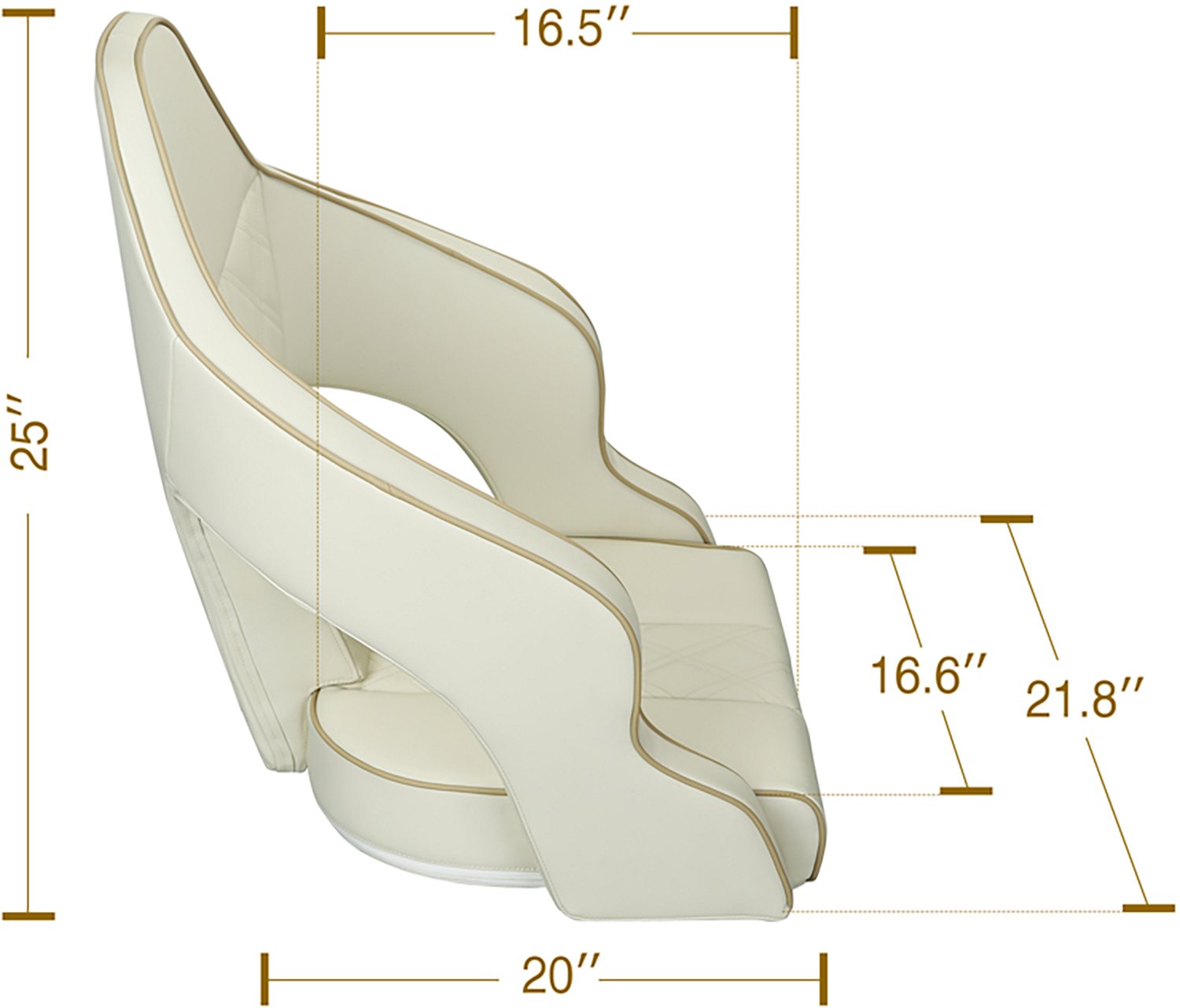 Leader Accessories Captain Boat Seat - view number 4
