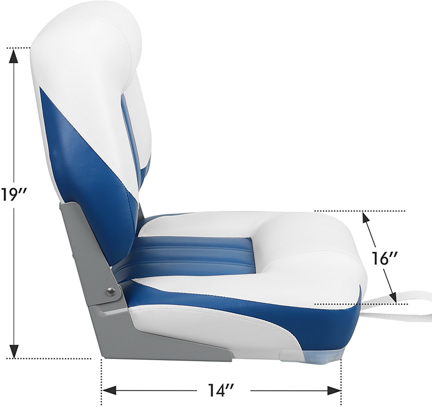 Leader Accessories Folding Low Back Boat Seats 2-Pack - view number 3