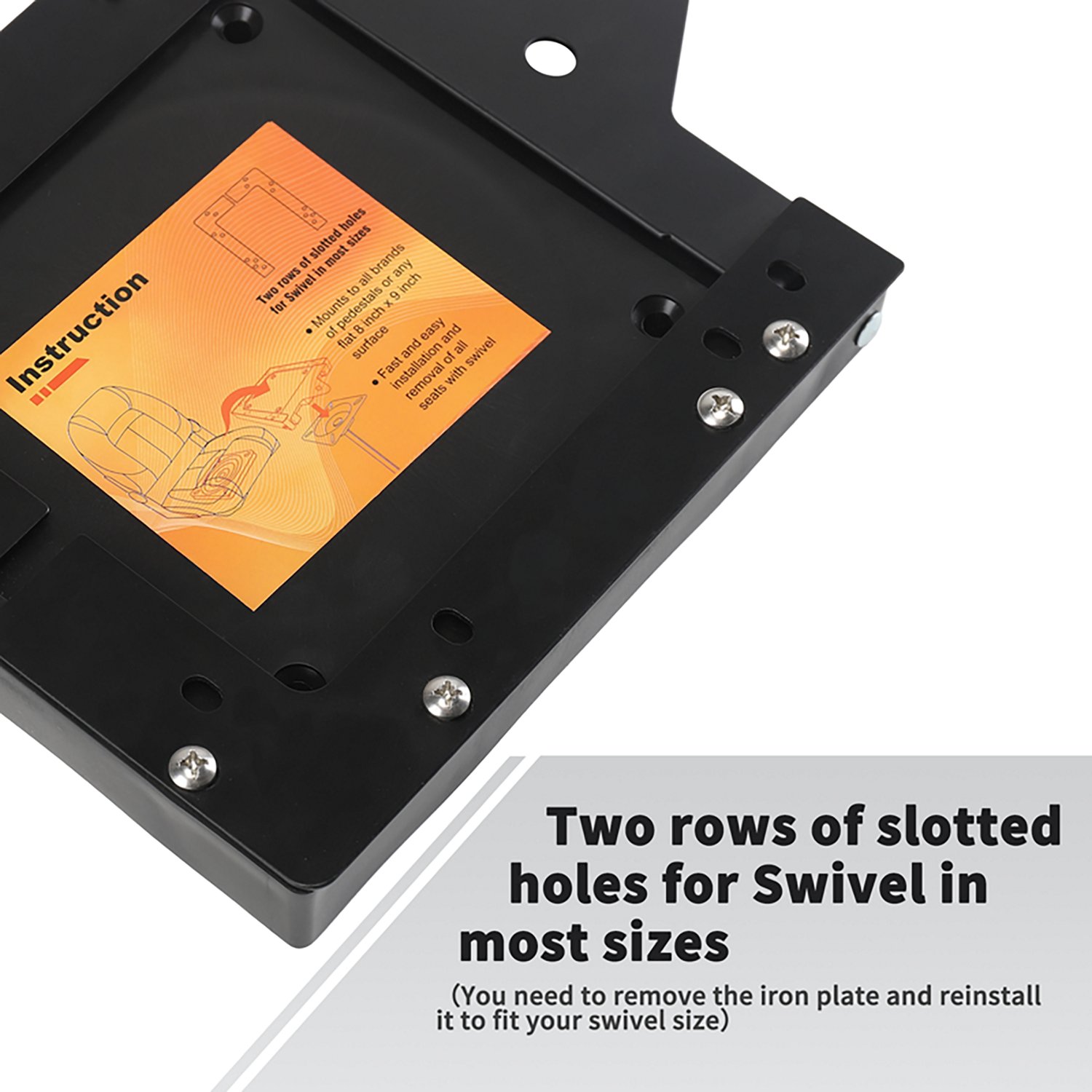 Leader Accessories Quick Disconnect Boat Seat Mounts with Swivels 2-Pack - view number 4