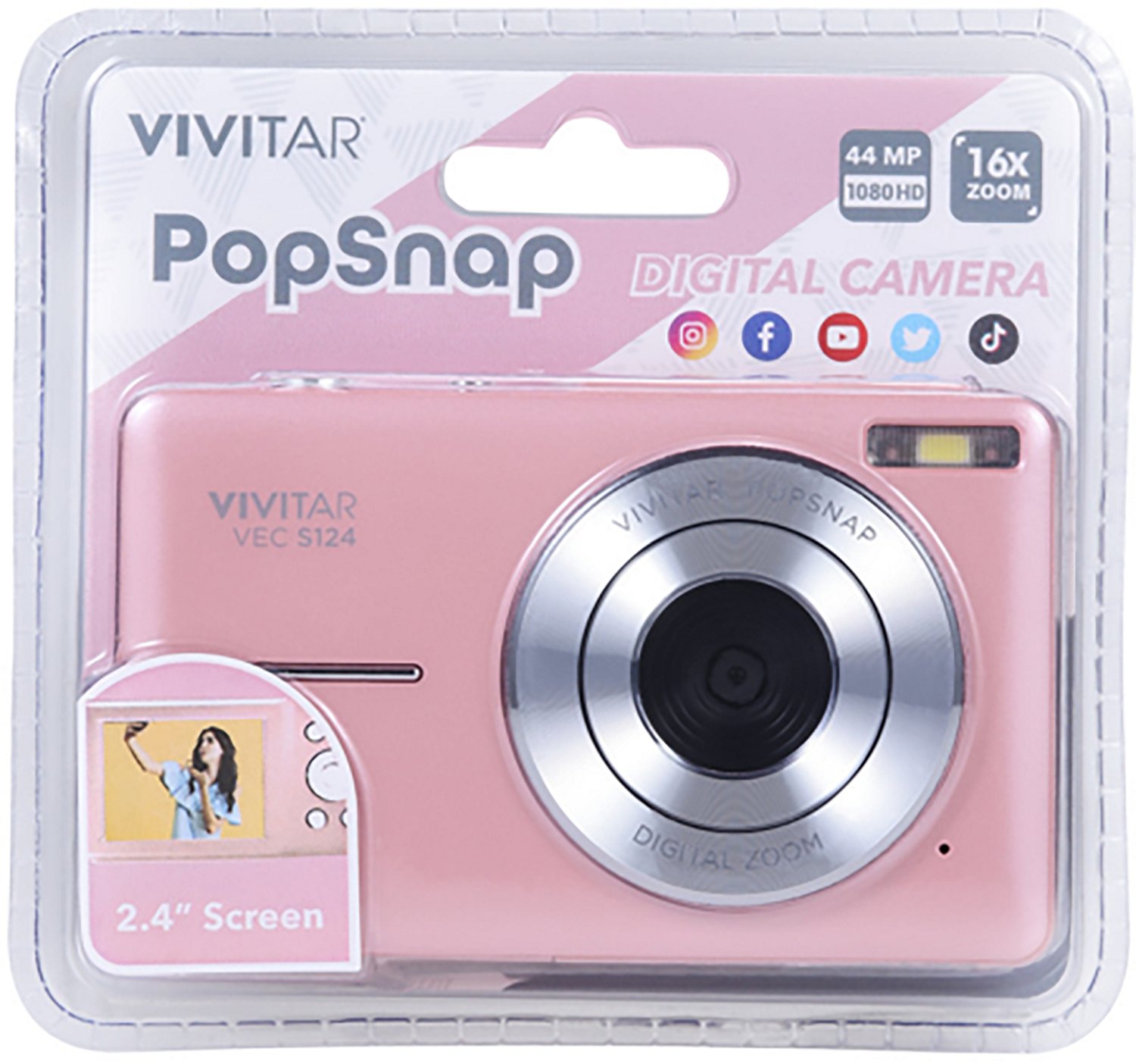 Vivitar Popsnap 44.0 MP Digital Camera with Micro SD Card - view number 8