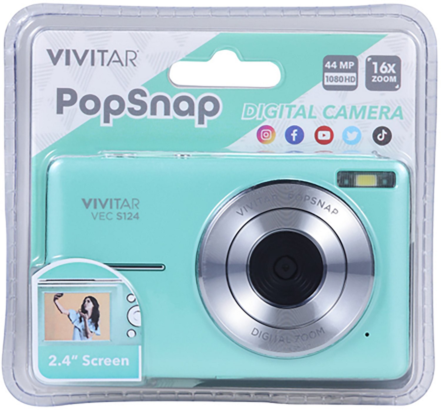 Vivitar Popsnap 44.0 MP Digital Camera with Micro SD Card - view number 8