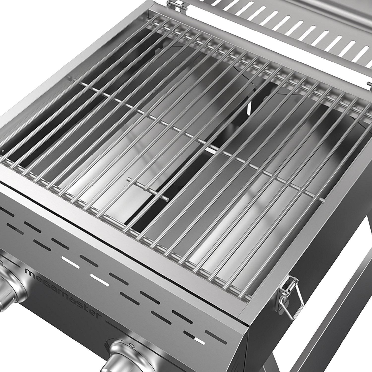 Megamaster 2-Burner Stainless Steel Portable Propane Gas Grill - view number 5