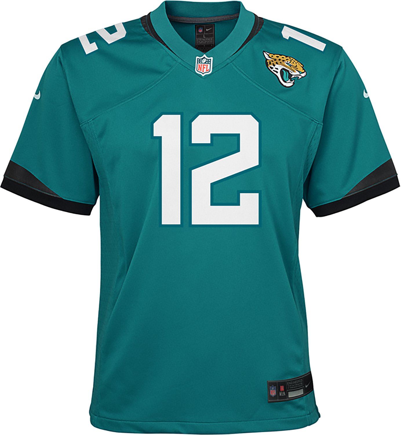 Nike Boys' Jacksonville Jaguars Travis Hunter #12 Game Alternate Name & Number Jersey - view number 2