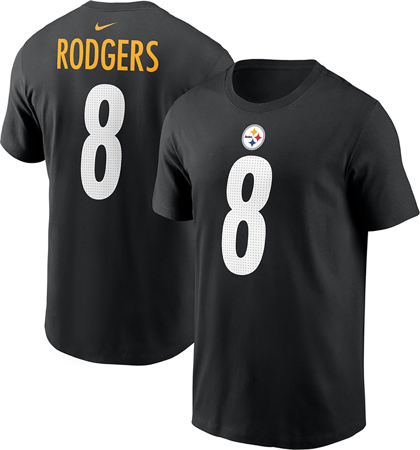 Nike Men's Steelers A. Rodgers N&N T-shirt - view number 3