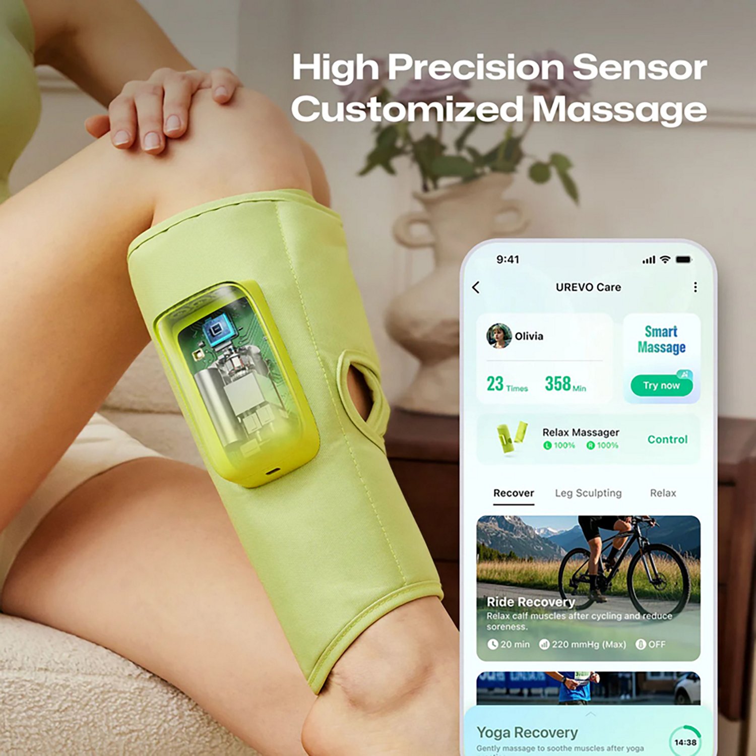 UREVO AI-Powered Wireless Relax Massager - view number 2