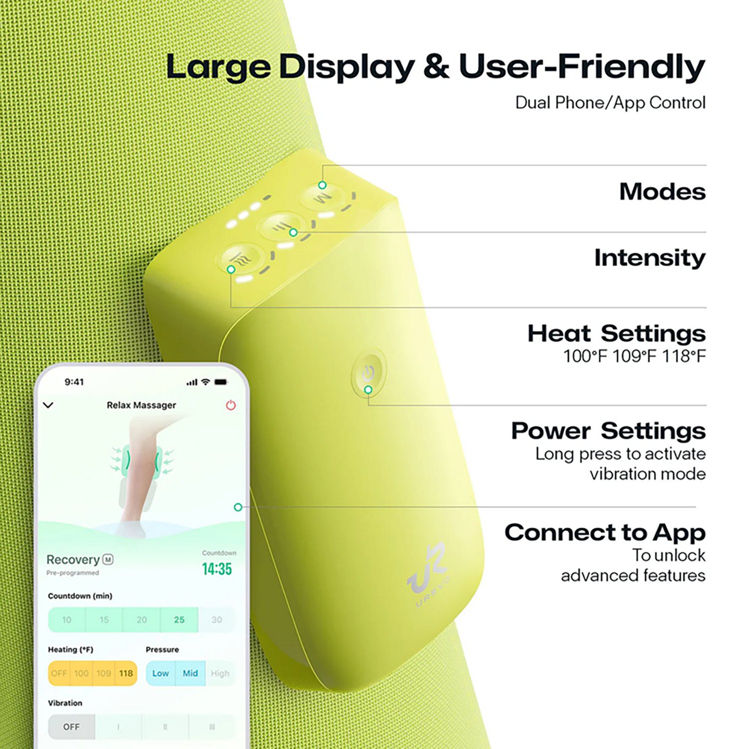 UREVO AI-Powered Wireless Relax Massager - view number 6