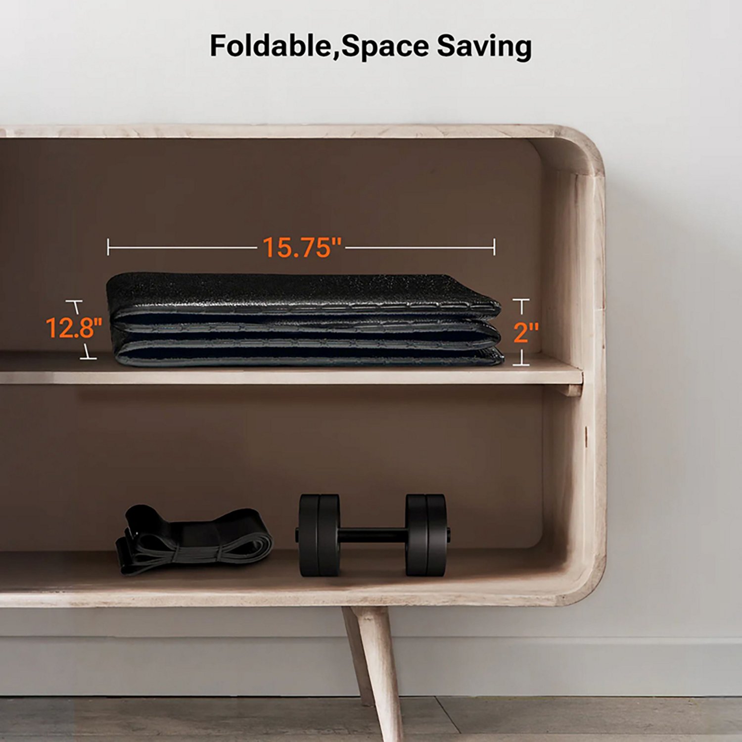 UREVO Foldable Treadmill Mat - view number 3