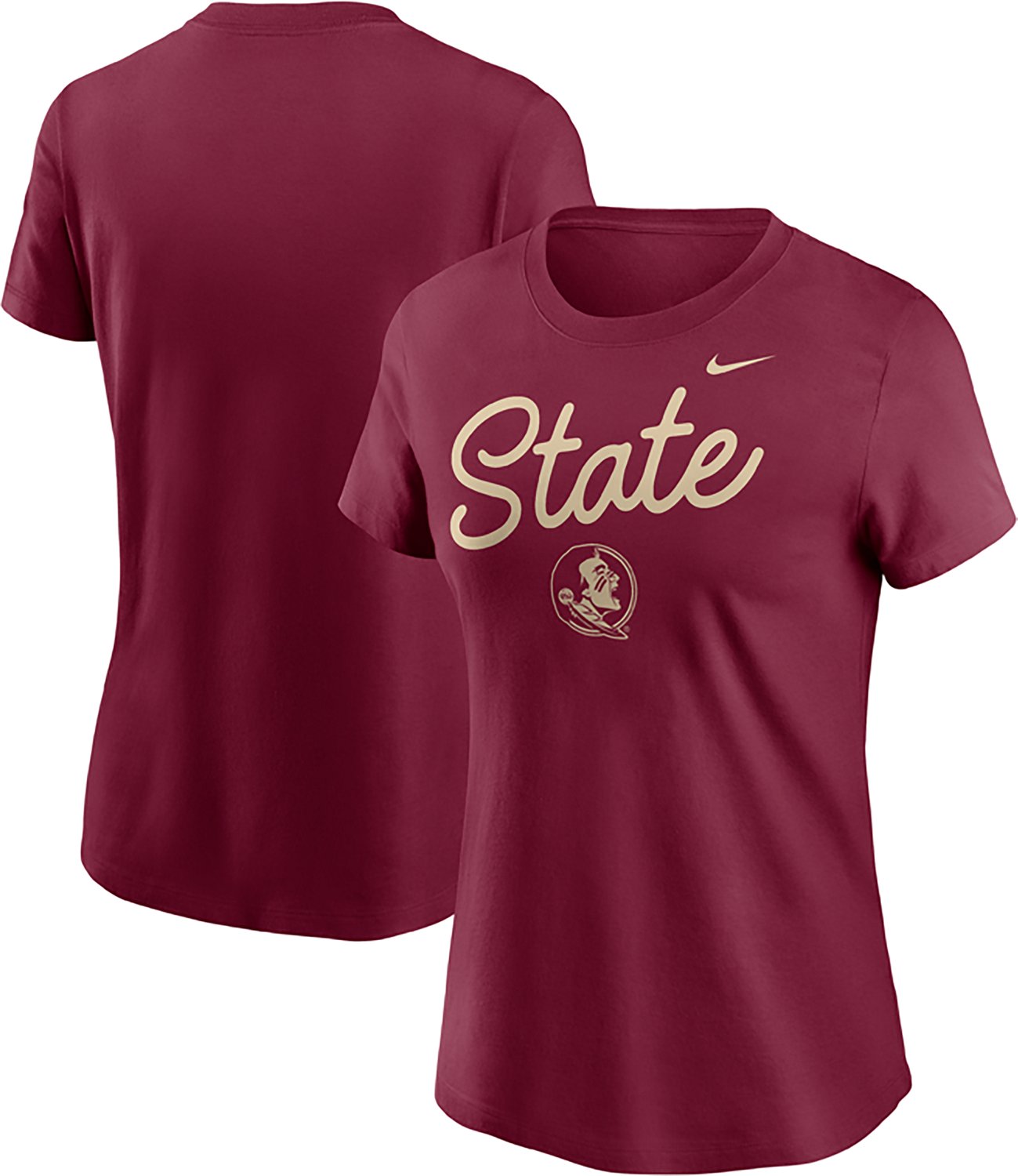 Nike Women's Florida State Script Over Logo T-shirt - view number 3