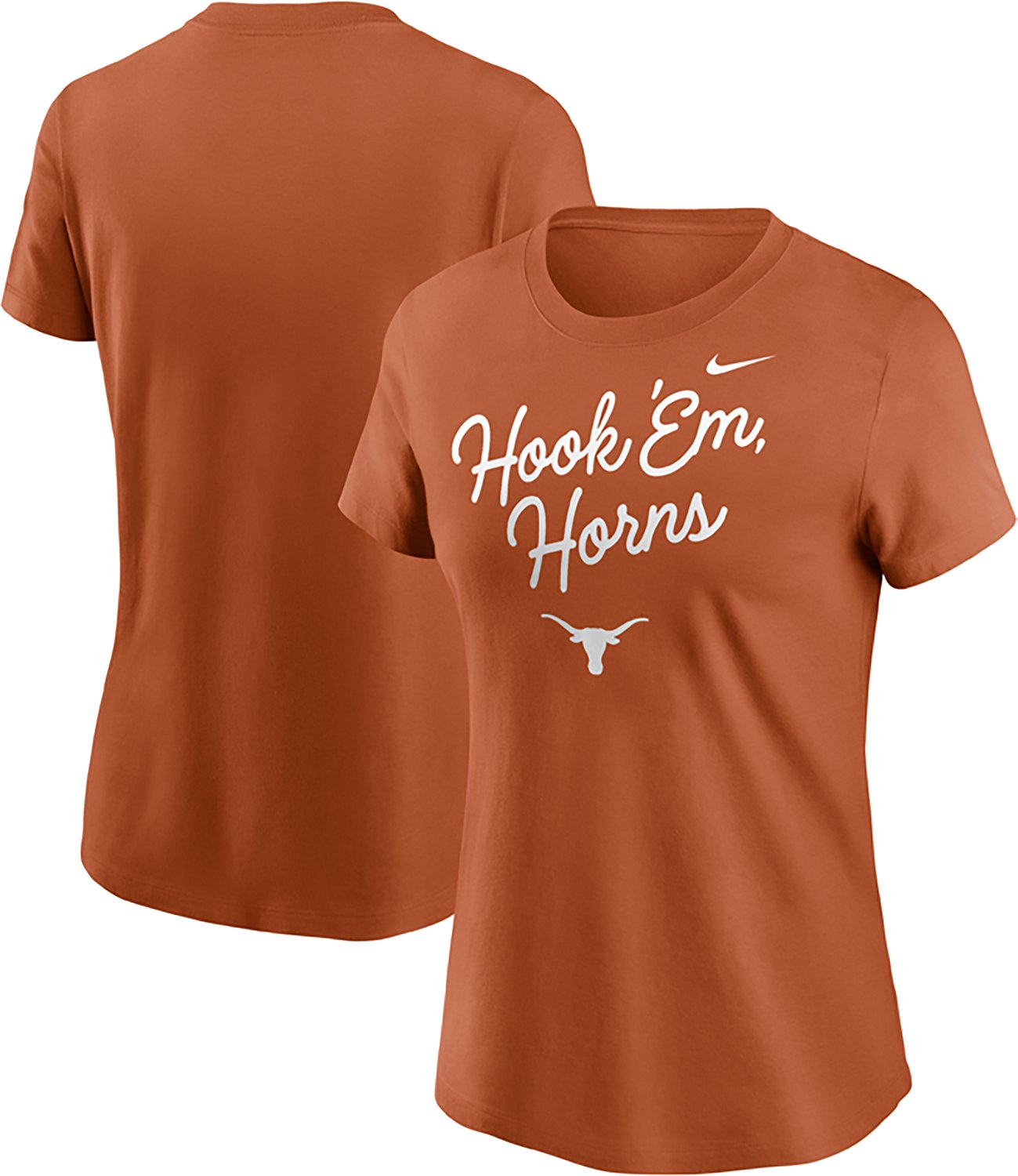 Nike Women's Texas Script Over Logo T-shirt - view number 3