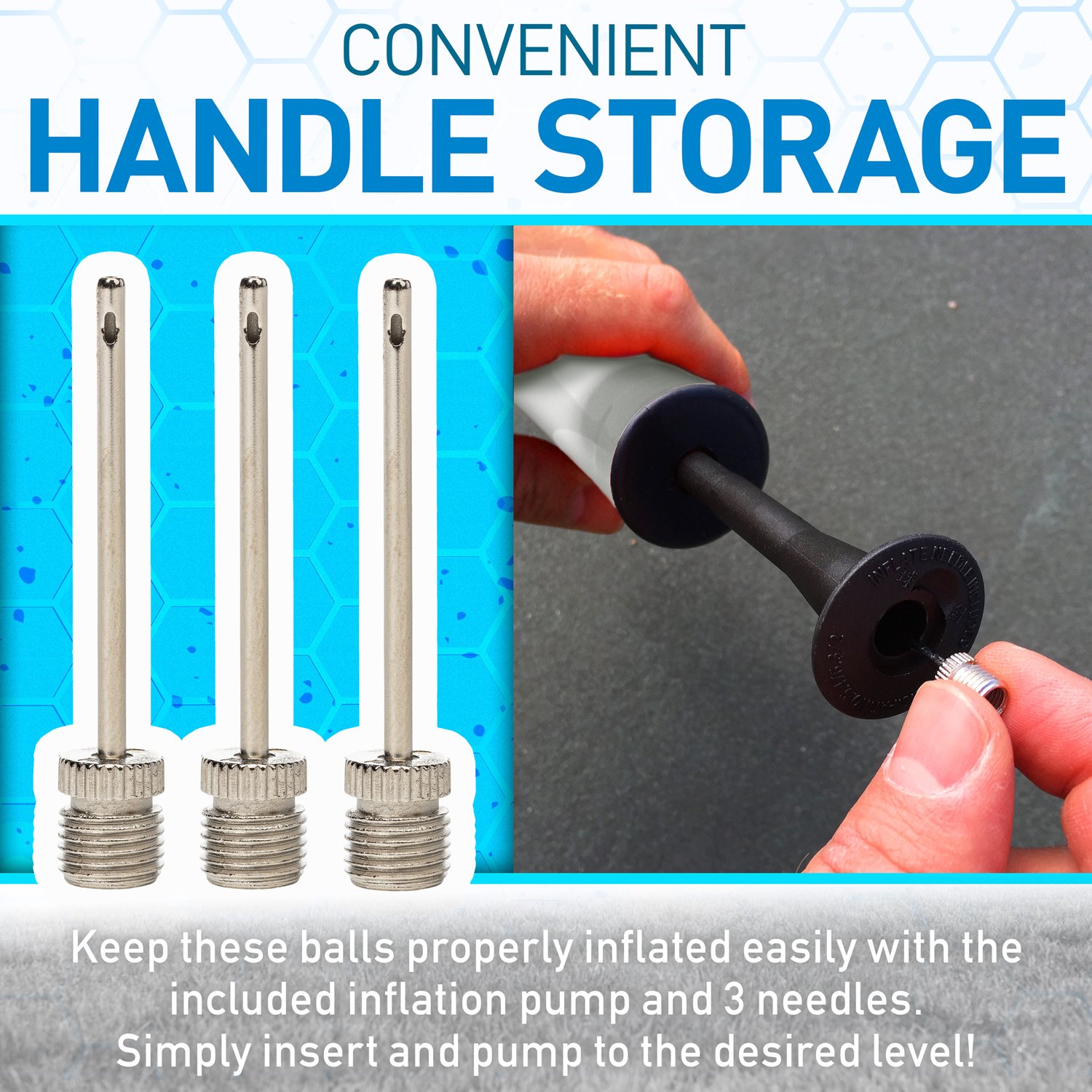 Franklin Kids' Inflatable Dodgeballs 6-Pack - view number 5