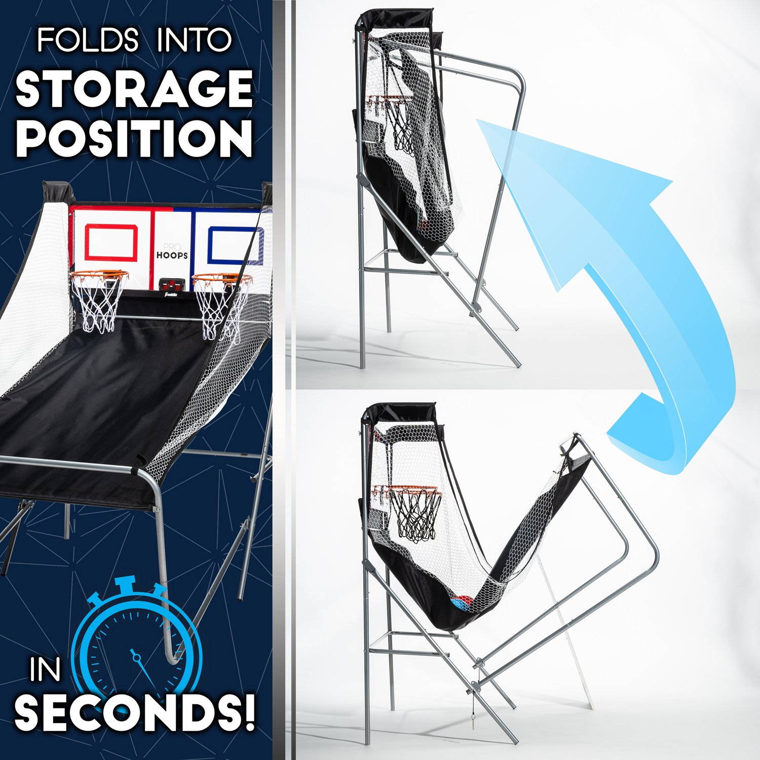 Franklin Dual Hoops Rebound Pro Arcade Basketball Game                                                                           - view number 7