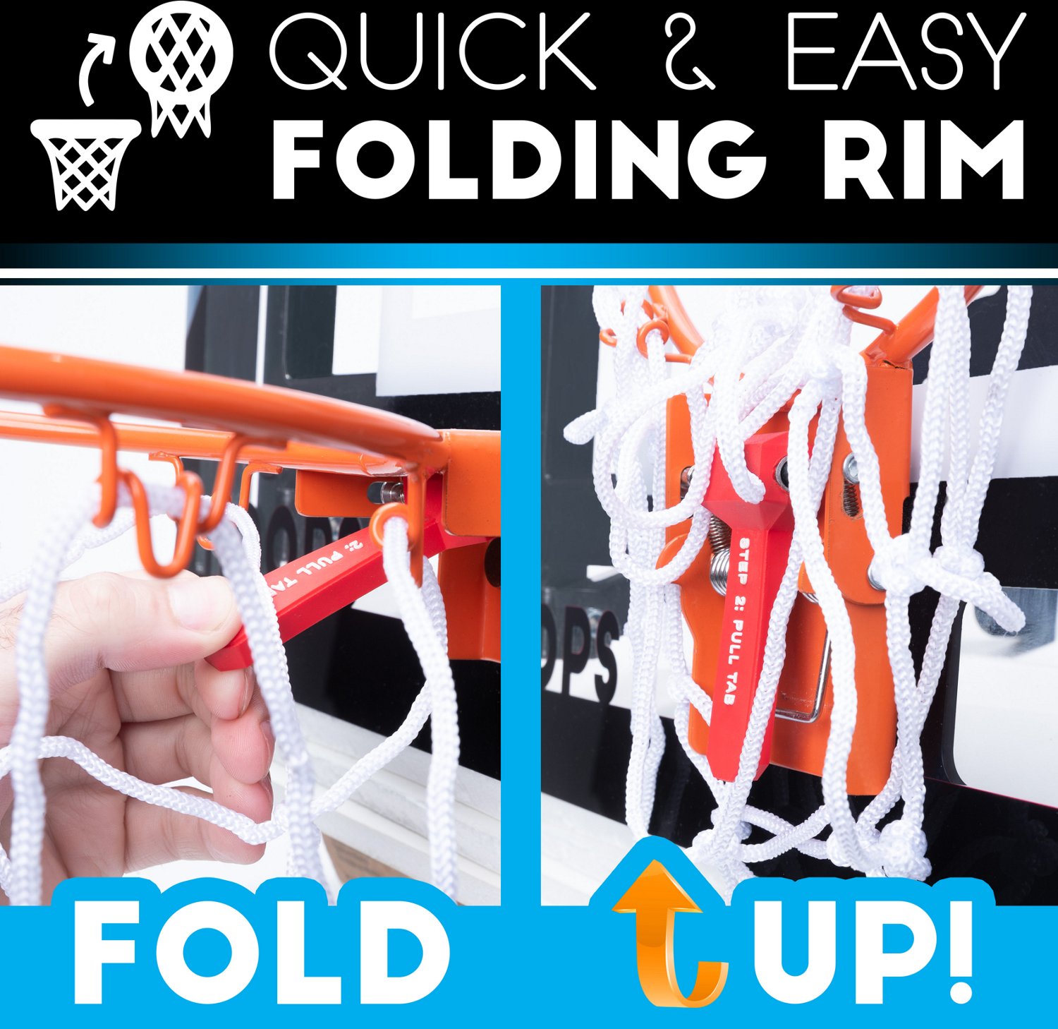 Franklin Wall-Mounted Pro Hoop XL Basketball Set - view number 6