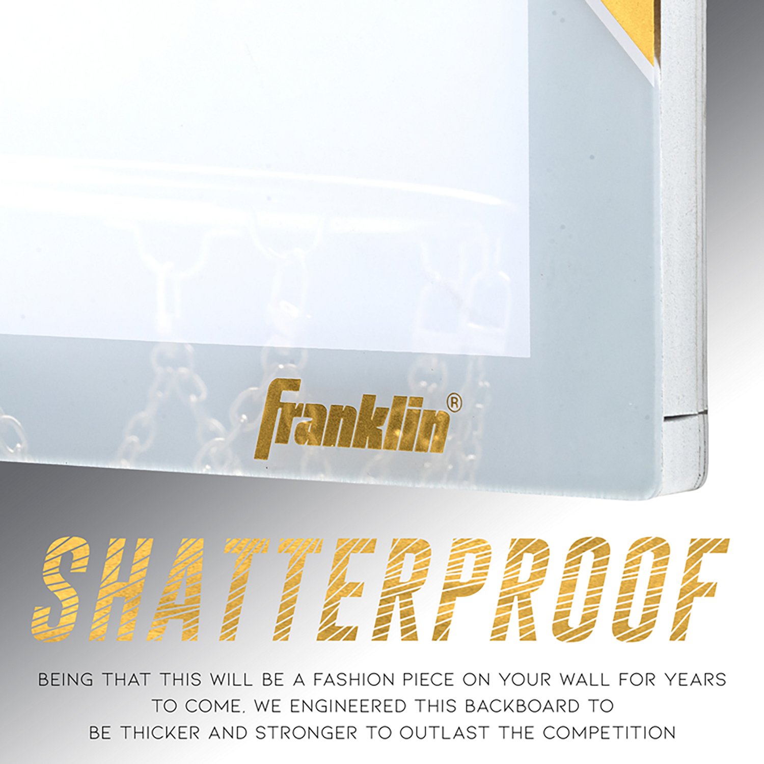 Franklin Modern Chrome Mini Basketball Hoop Set - view number 6