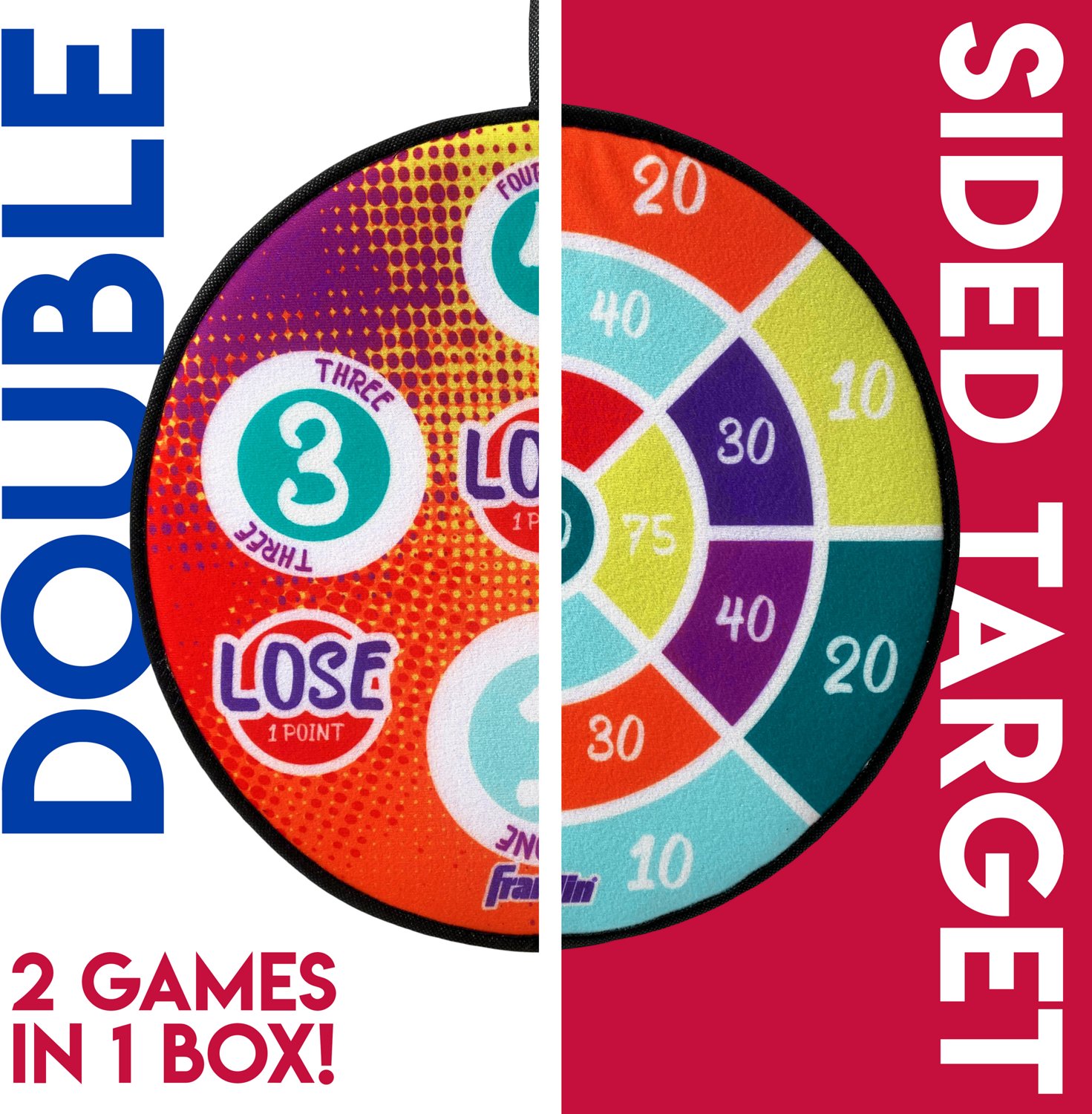 Franklin Reversible Dart Game