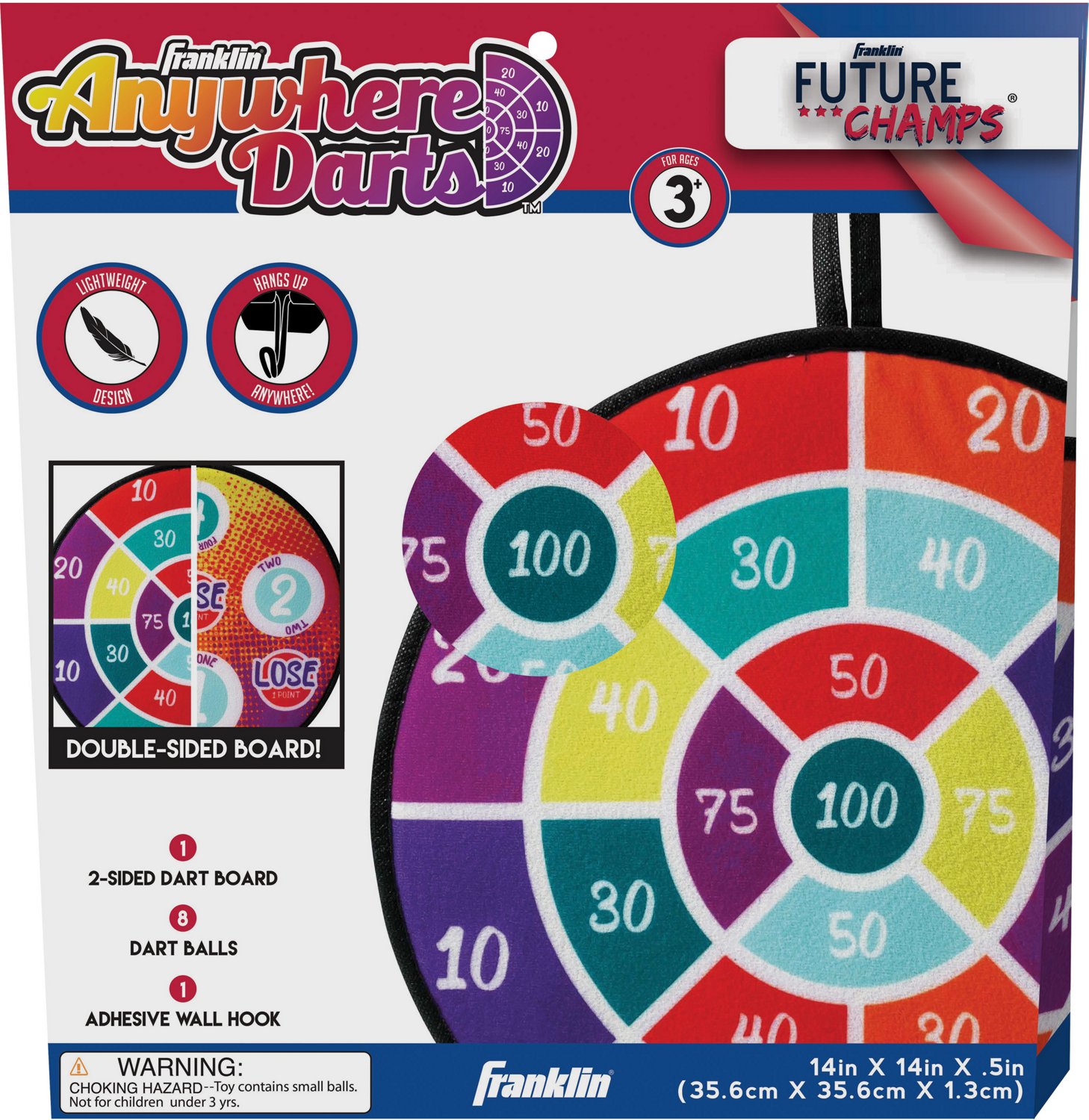 Franklin Reversible Dart Game