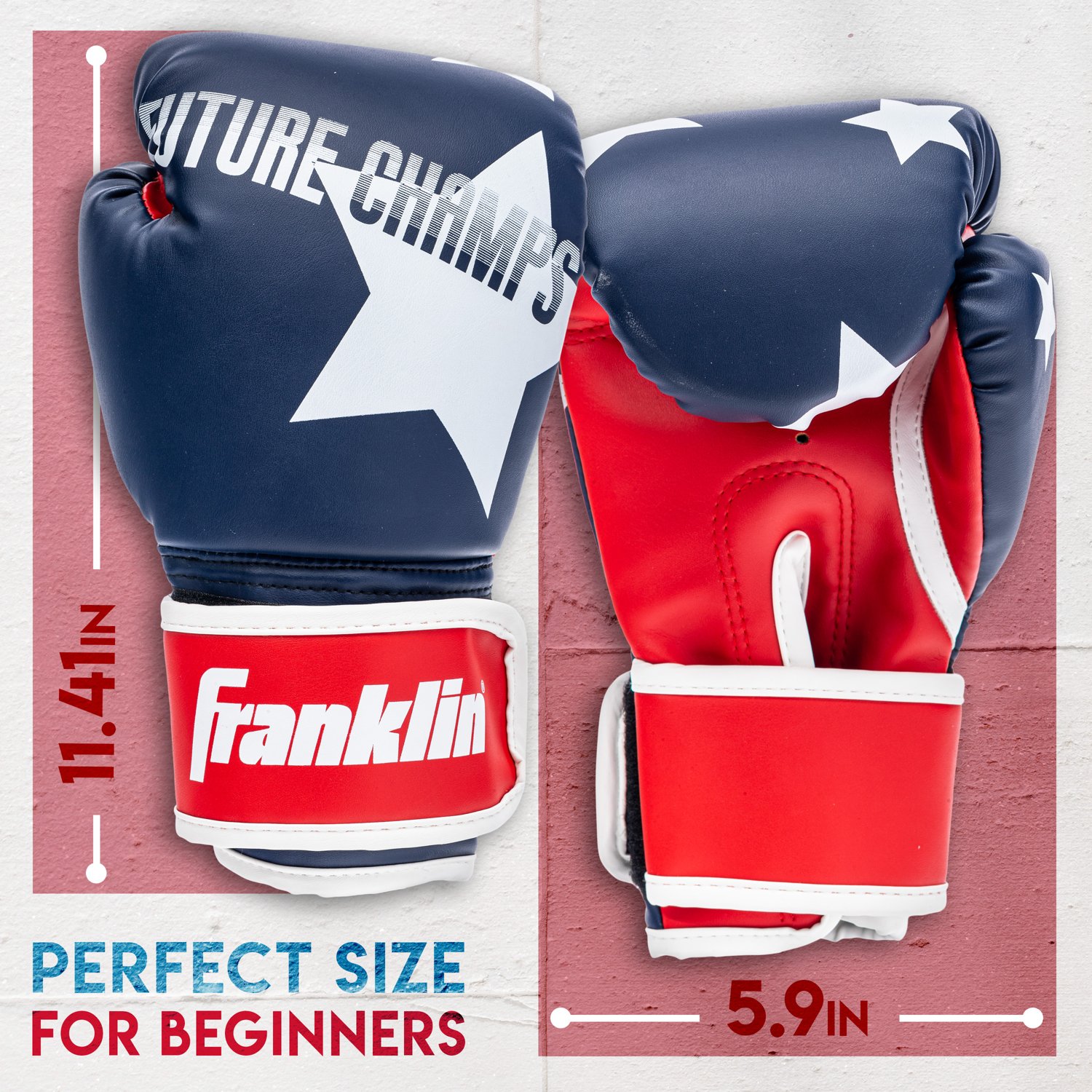 Franklin Kids' Future Champs 6 oz Boxing Gloves                                                                                  - view number 3