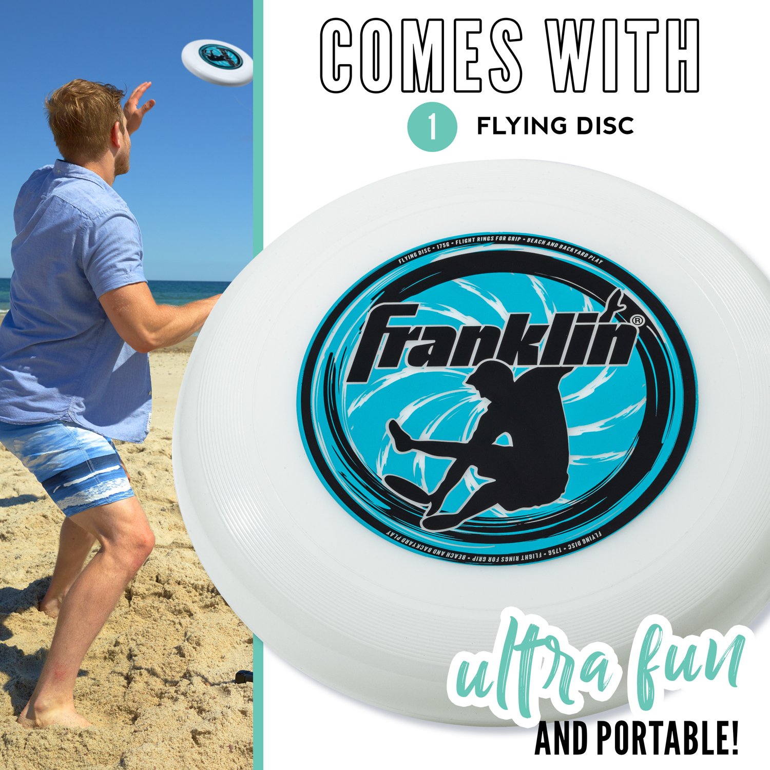 Franklin 175 g Flying Disc - view number 4