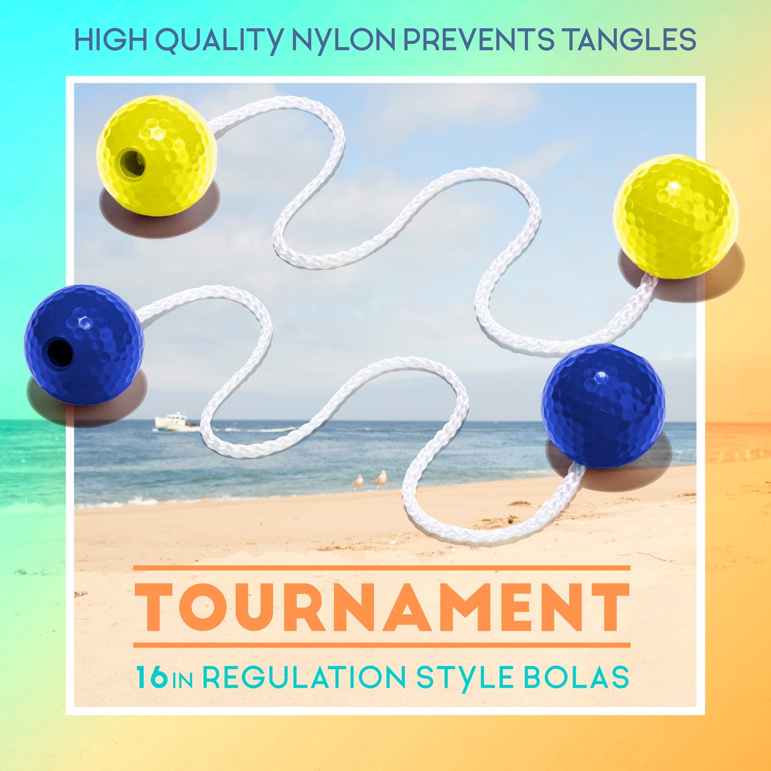 Franklin Replacement Ladderball Bolas 6-Pack - view number 4