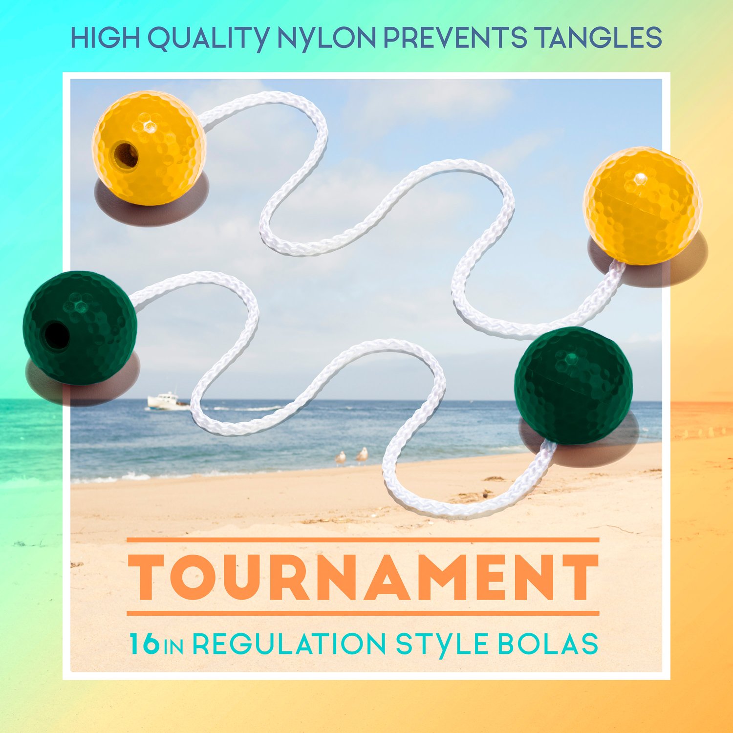 Franklin Replacement Ladderball Bolas 6-Pack - view number 4
