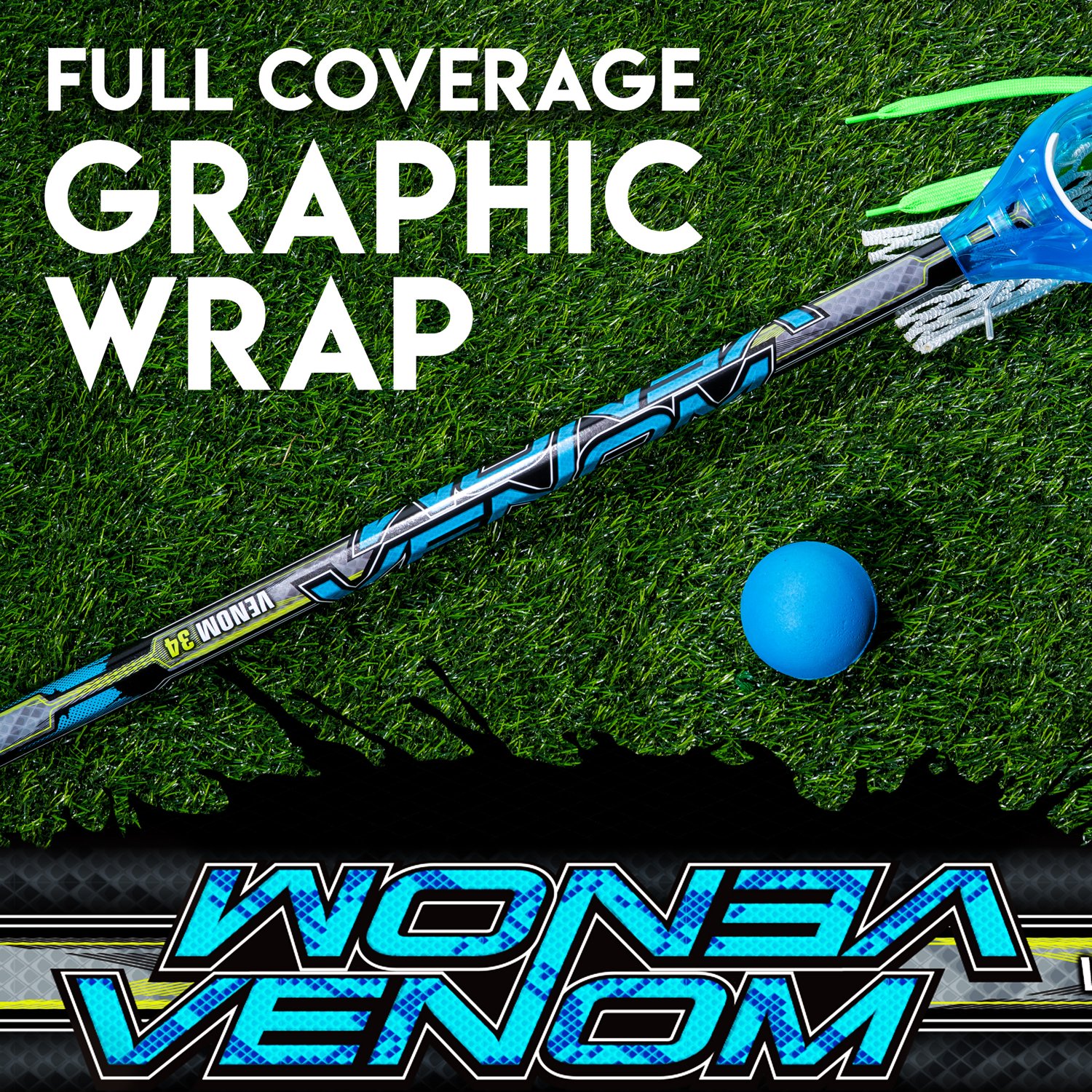 Franklin Kids' Mini Lacrosse Stick and Ball Set - view number 4