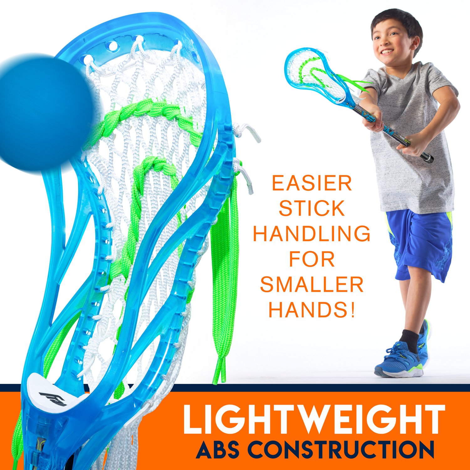 Franklin Kids' Mini Lacrosse Stick and Ball Set - view number 5
