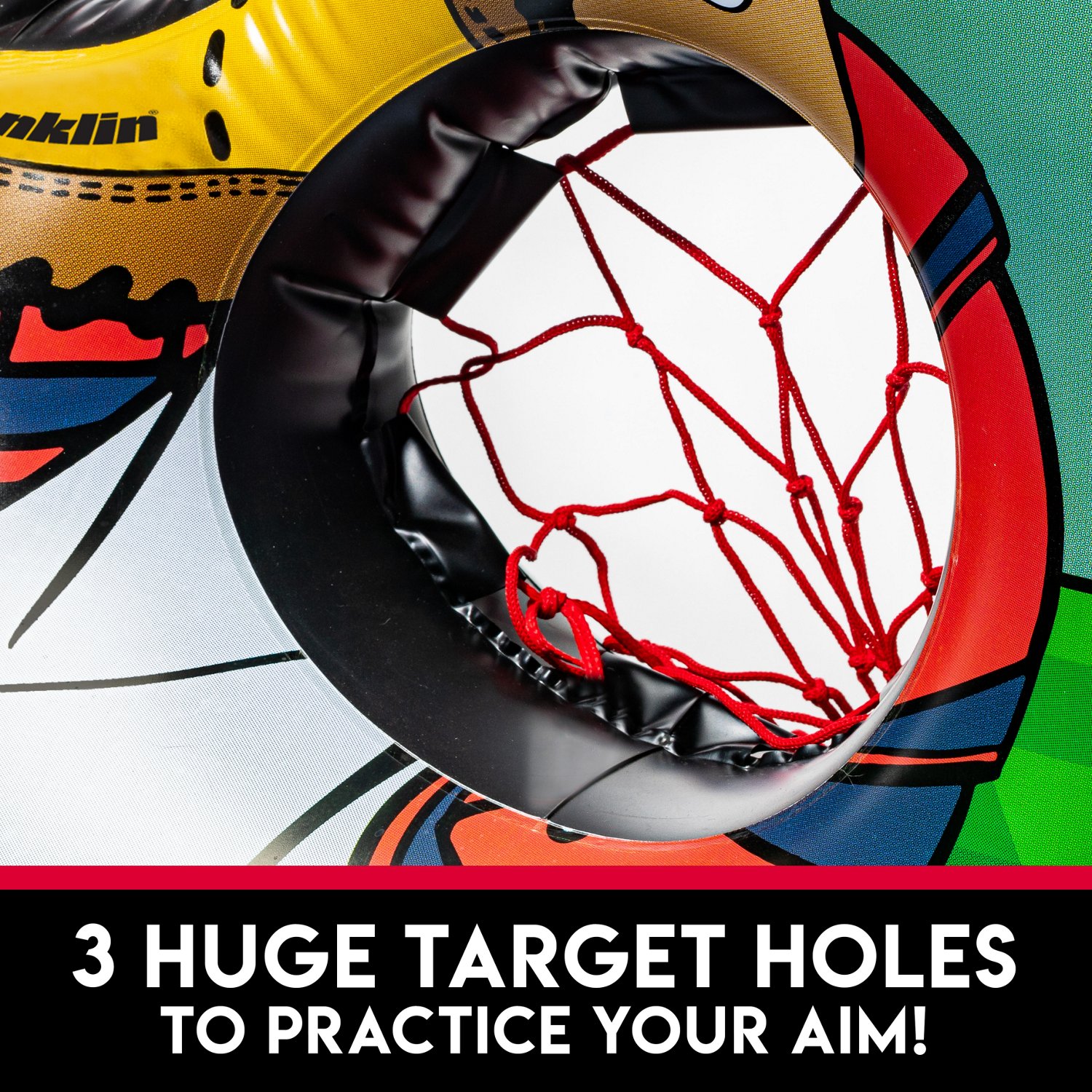 Franklin Kids' 5-Hole Baseball Target                                                                                            - view number 5