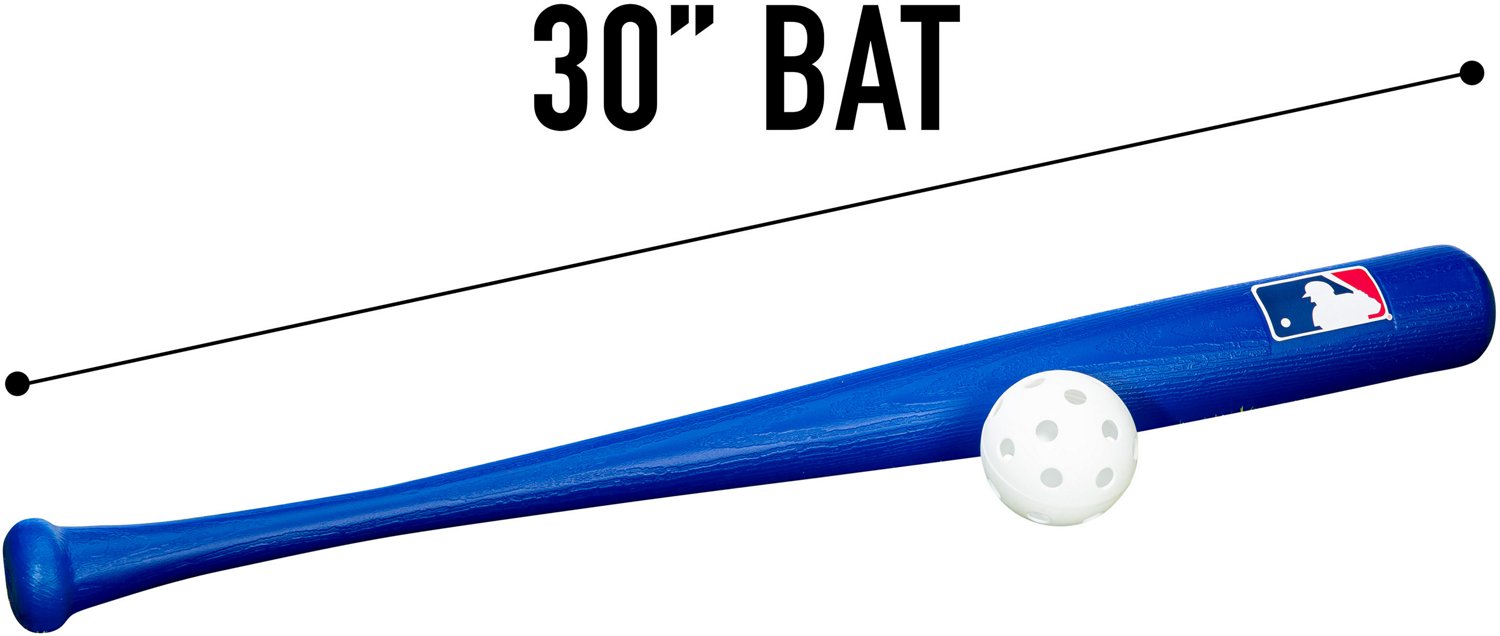Franklin Kids' MLB 30 in Plastic Bat and Ball Set                                                                                - view number 2