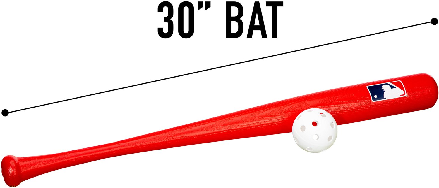 Franklin Kids' MLB 30 in Plastic Bat and Ball Set                                                                                - view number 2