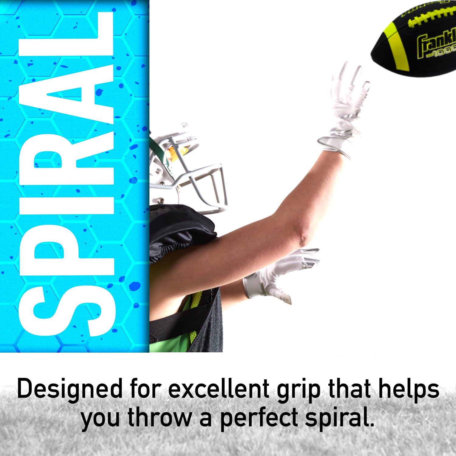 Franklin Grip-Rite 1000 Junior Youth Outdoor Footballs 12-Pack - view number 5