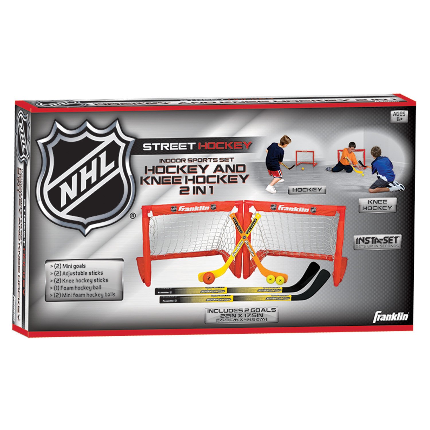 Franklin NHL Indoor Sport 2-in-1 Hockey Set - view number 2