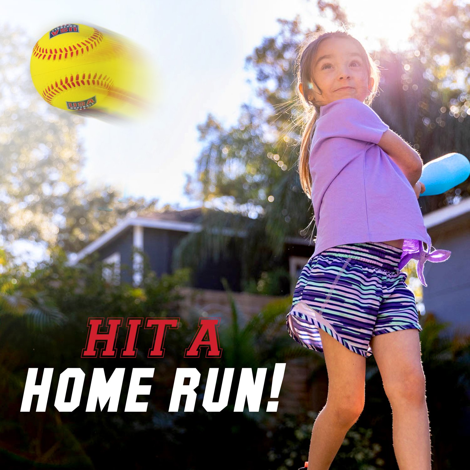 Franklin USA Foam Practice Softballs 4-Pack - view number 7