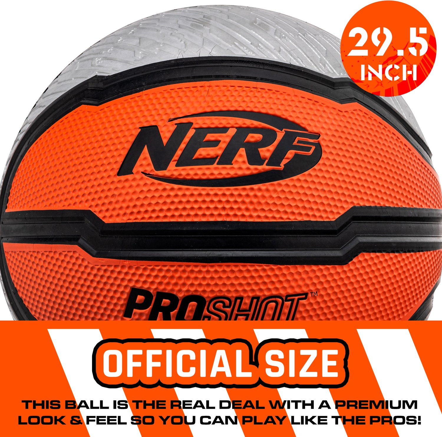 NERF Proshot Official Size B7 Basketball                                                                                         - view number 2