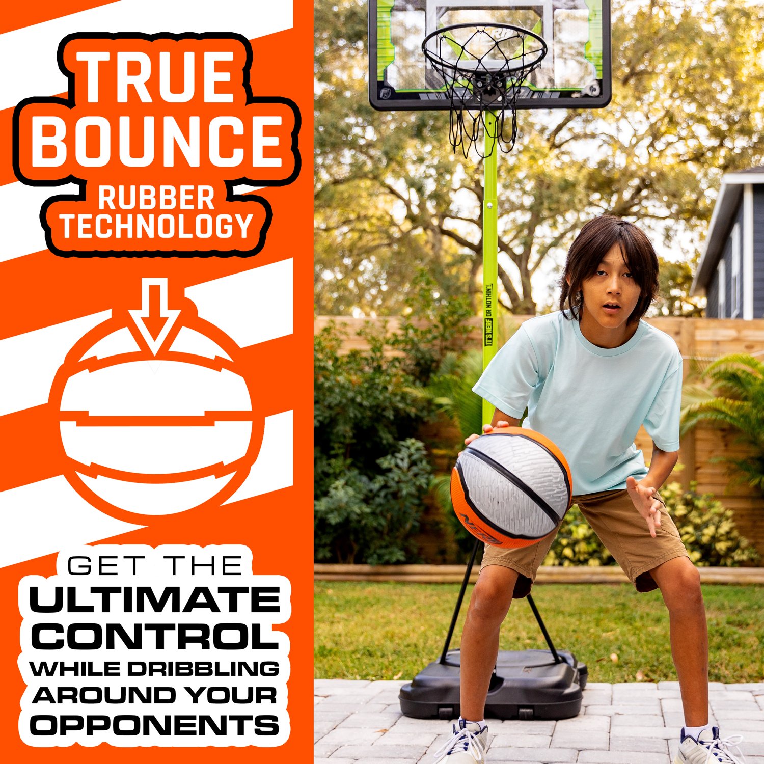 NERF Proshot Official Size B7 Basketball                                                                                         - view number 4