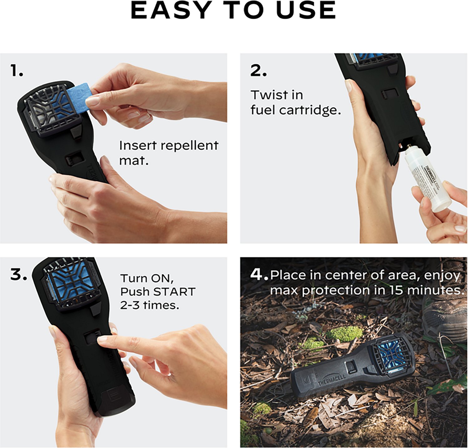 ThermaCELL MR300F Portable Mosquito Repeller with Camo Holster                                                                   - view number 4