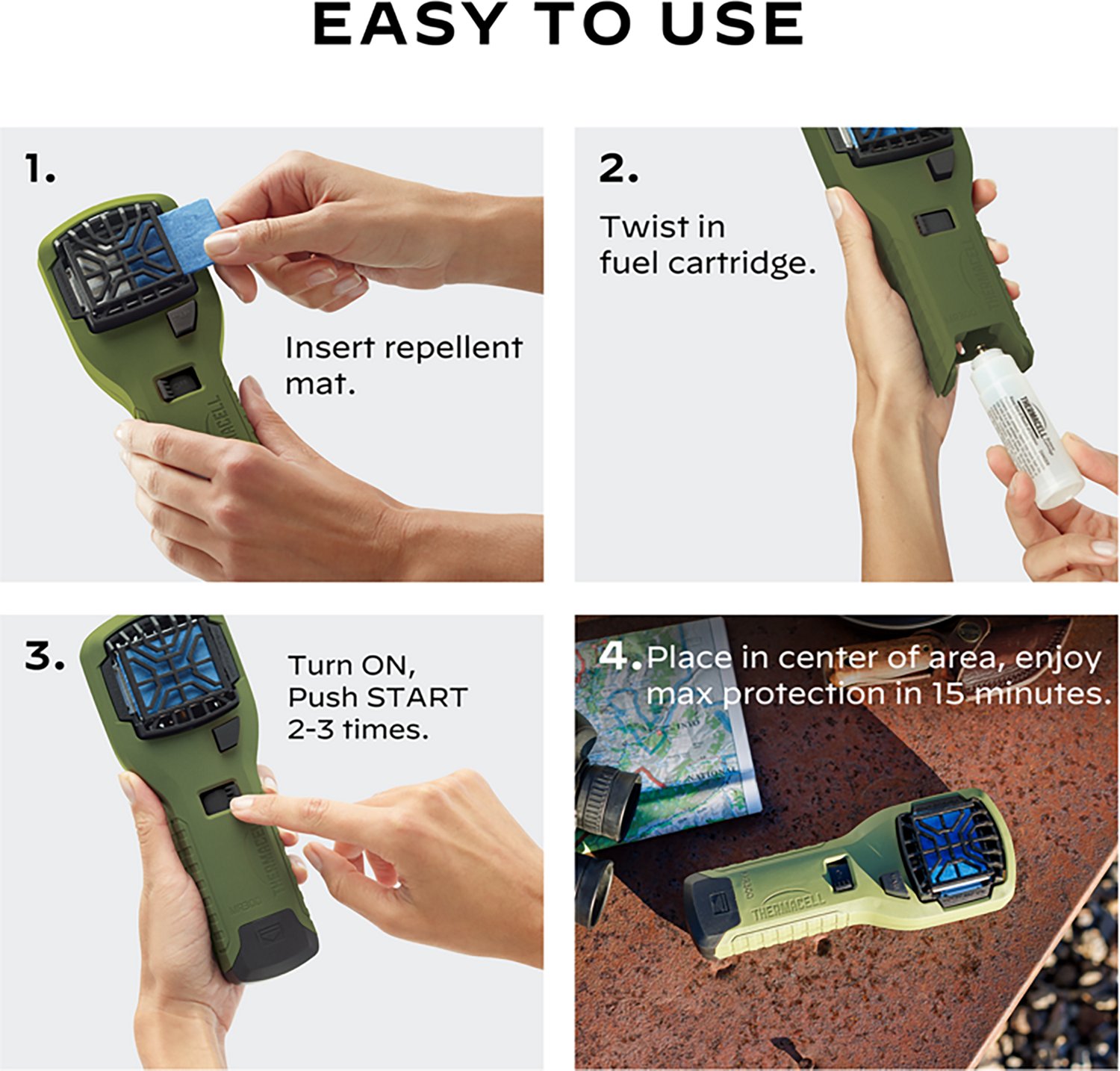 ThermaCELL MR300 Portable Mosquito Repeller                                                                                      - view number 4