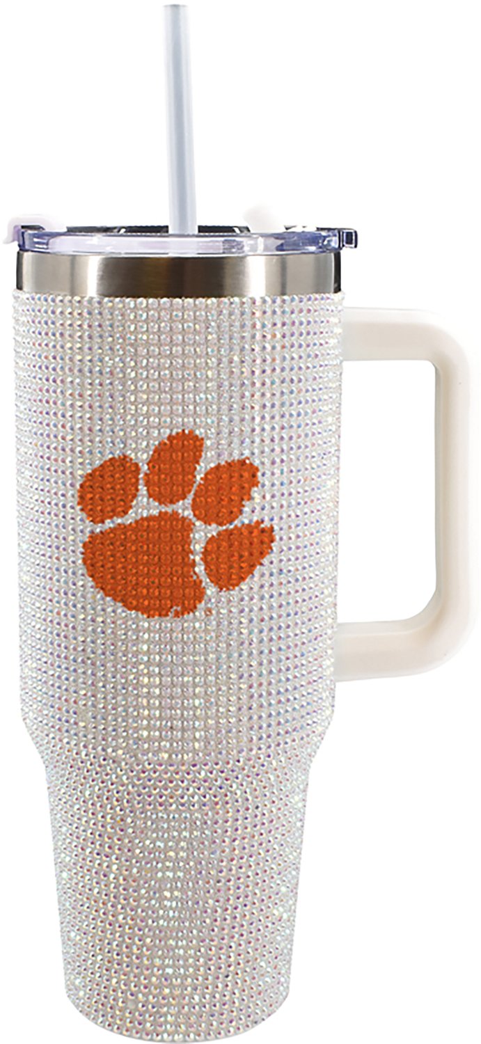 The Memory Company Clemson Bling Colossal 40 oz Tumbler