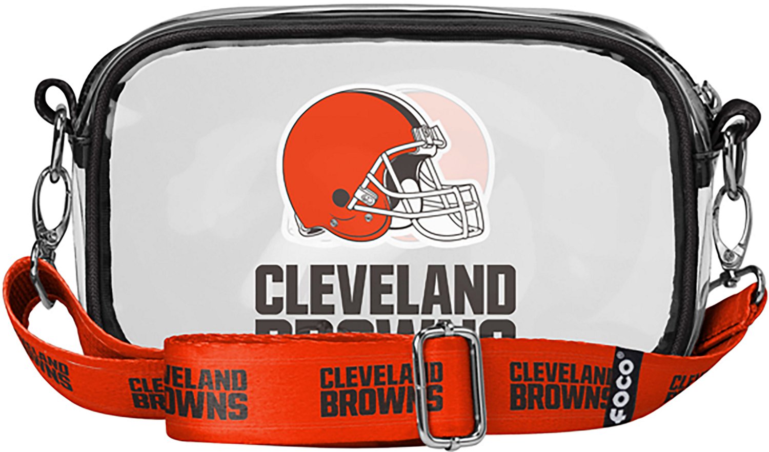 FOCO Cleveland Browns Clear Camera Bag - view number 3
