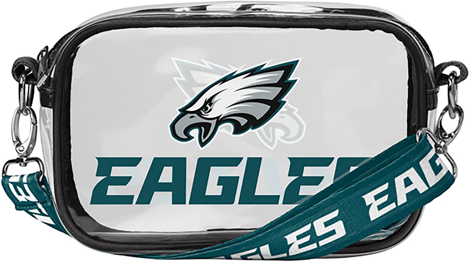FOCO Philadelphia Eagles Clear Camera Bag - view number 2