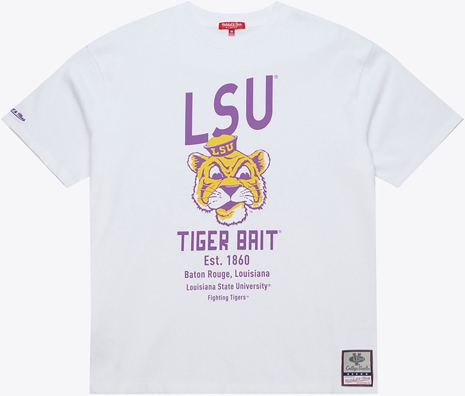 Mitchell & Ness Women's LSU Tigers Boyfriend Short Sleeve T-shirt