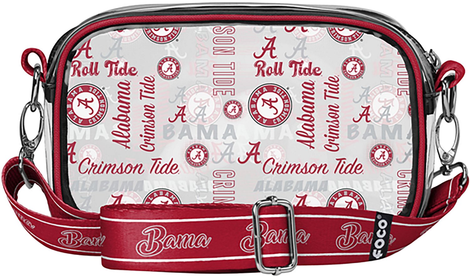 FOCO University of Alabama Paramour Printed Clear Camera Bag - view number 3