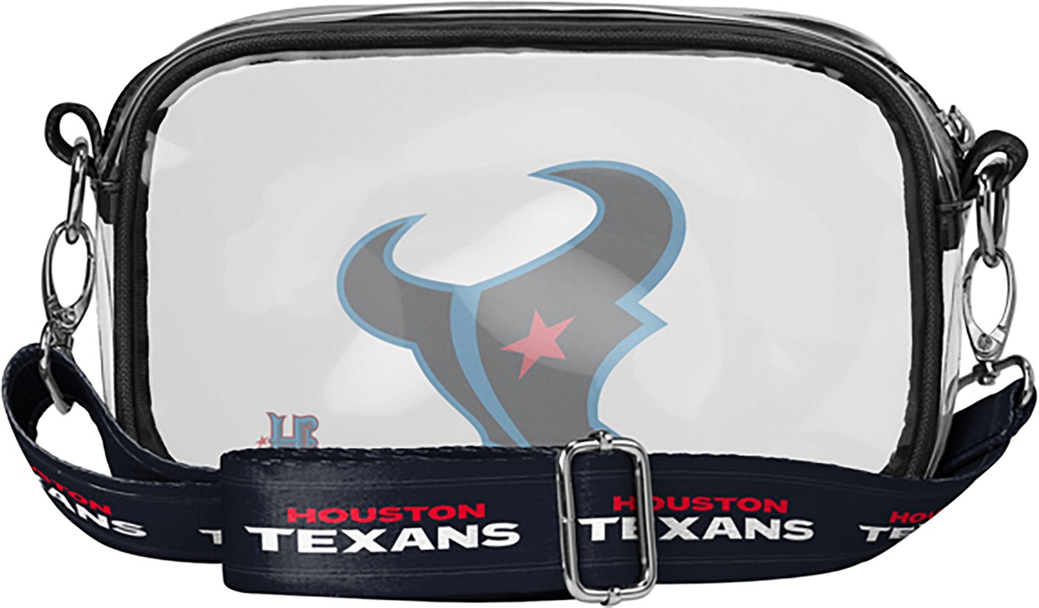FOCO Houston Texans Color Rush Clear Camera Bag - view number 3