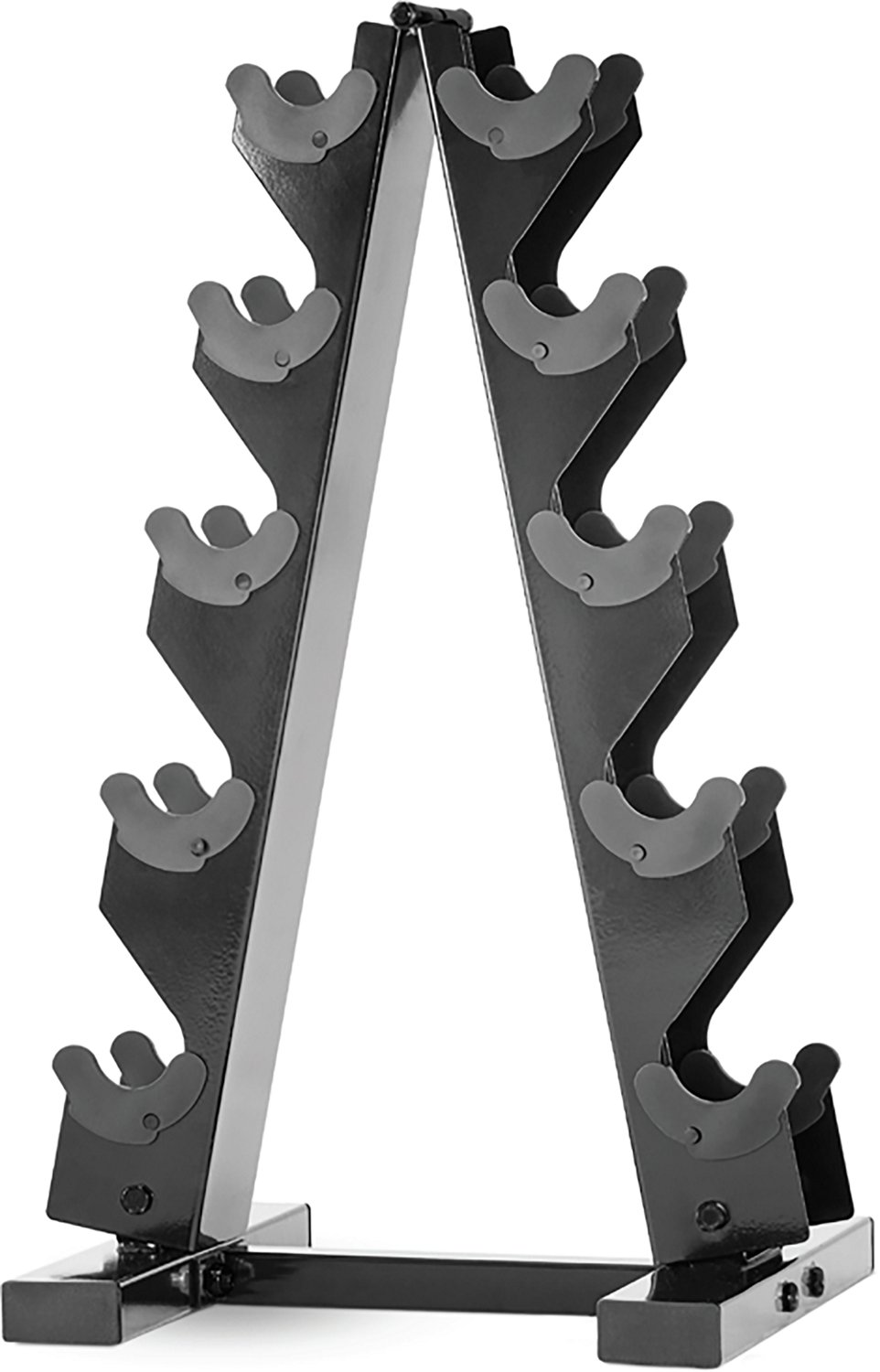 ZIVA 150 lb Hexagon Dumbbell Set with Rack - view number 2