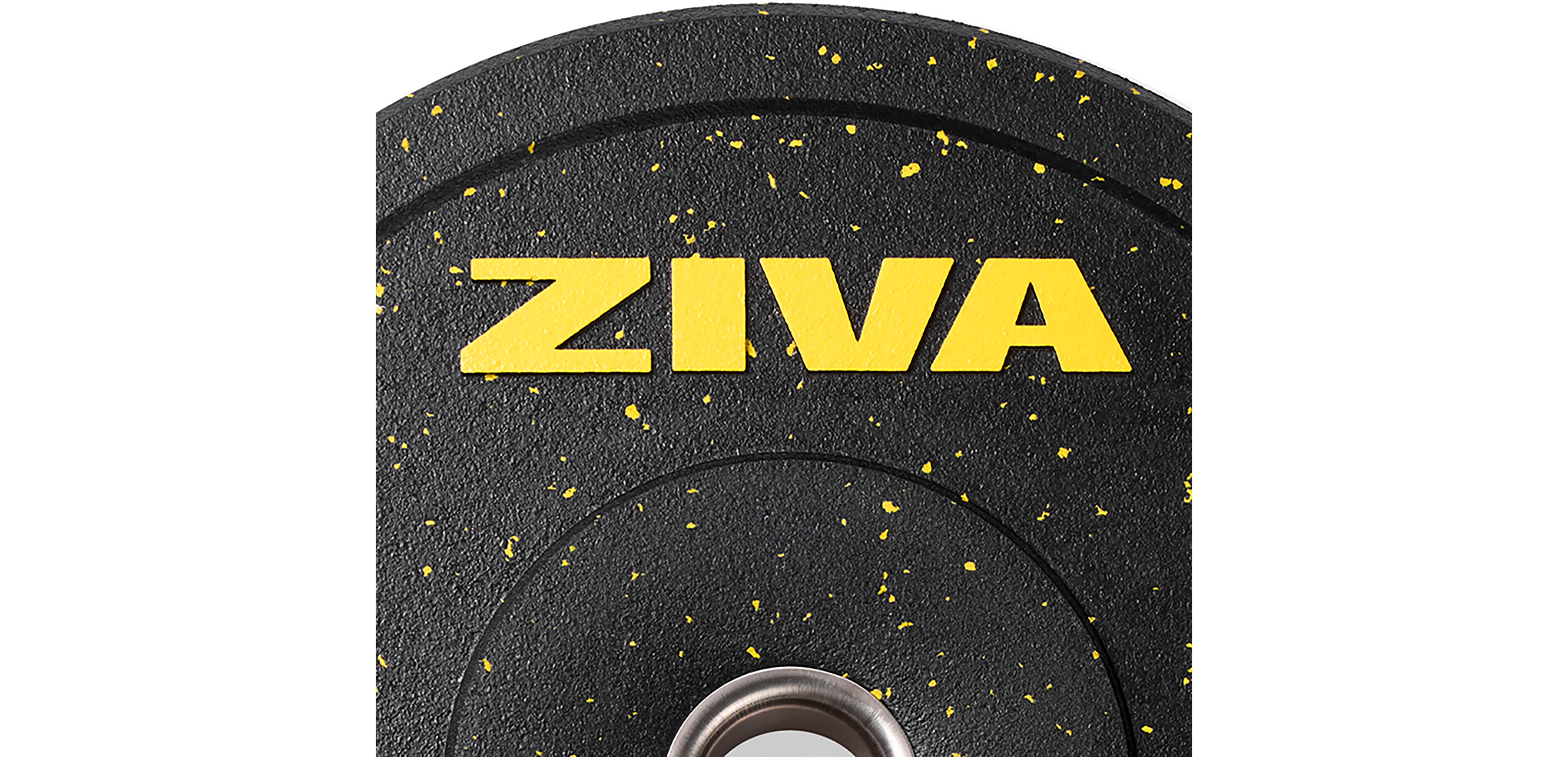 ZIVA Olympic Rubber Bumper Plate – Single