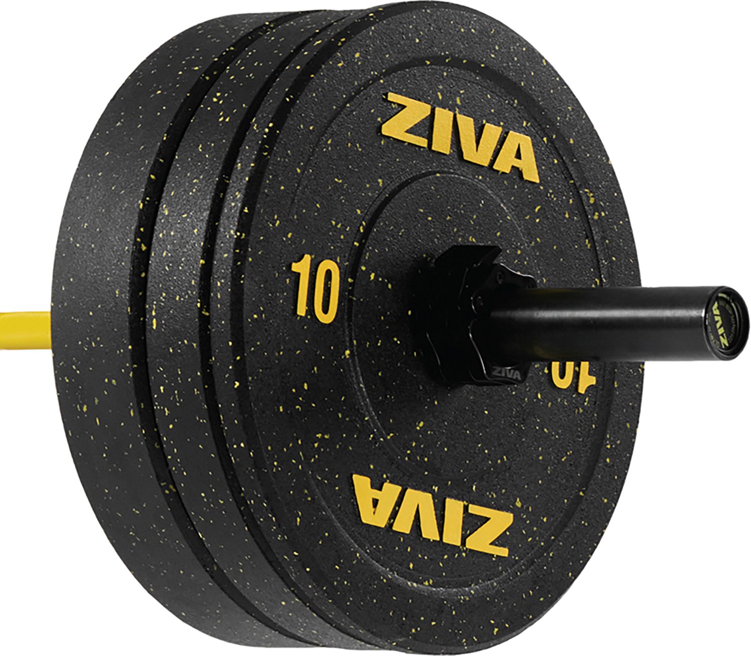 ZIVA 250 lb Olympic Bumper Plate Weight Set - view number 4