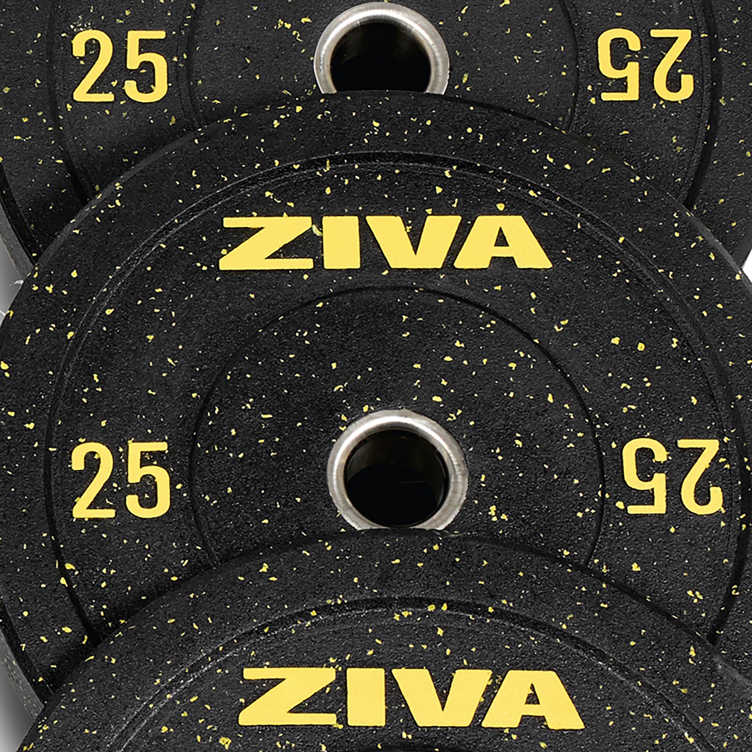 ZIVA 250 lb Olympic Bumper Plate Weight Set - view number 5