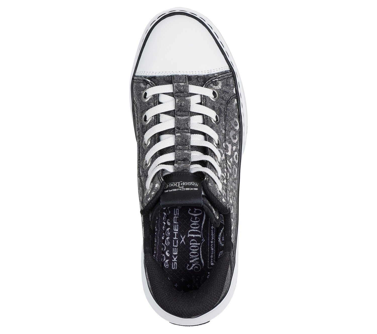 Skechers Women's Snoop One Leather Leopard Disco Shoes - view number 4