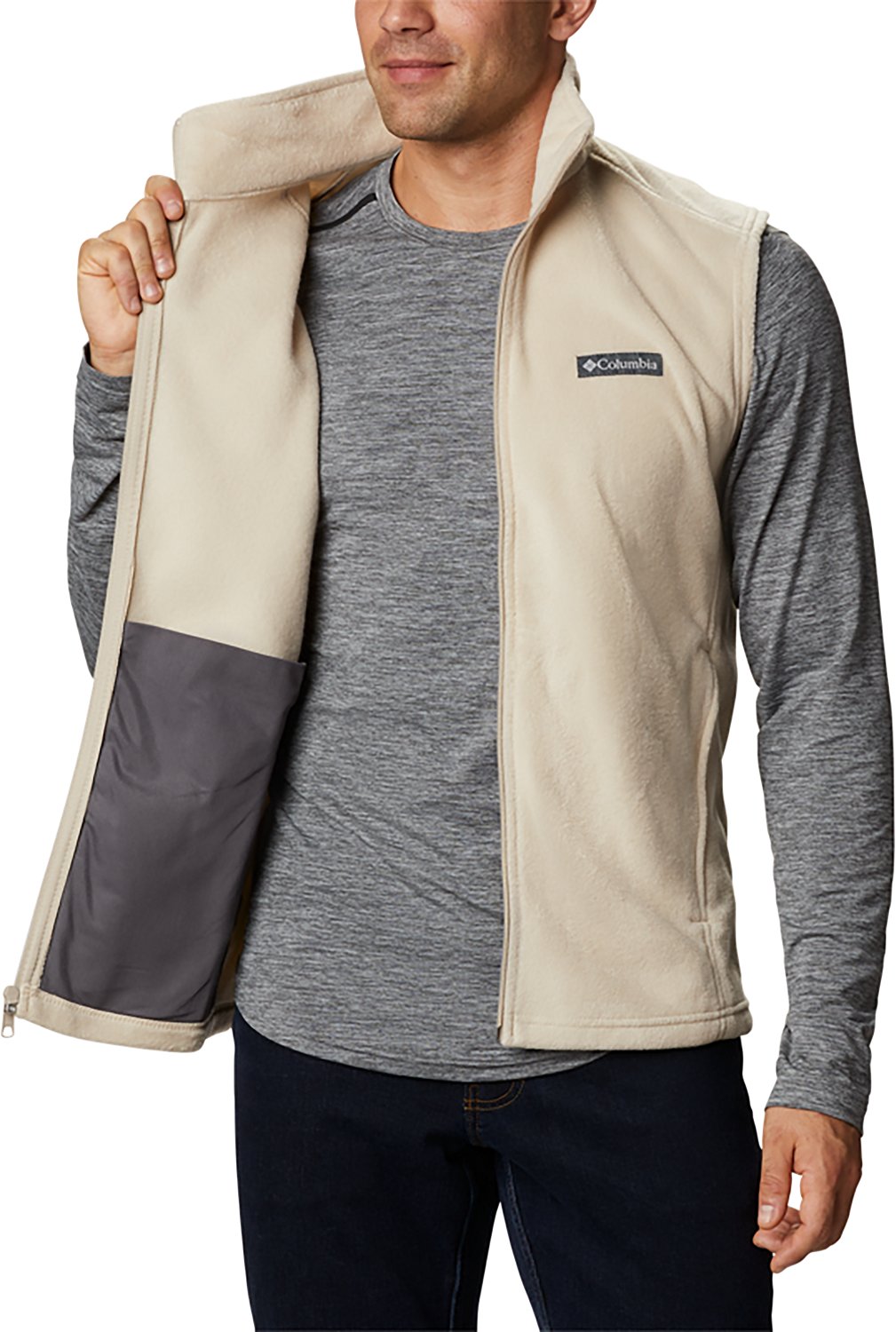 Columbia Sportswear Men's Steens Mountain Fleece Vest - view number 5